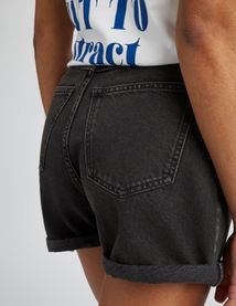Short en jean mom fit