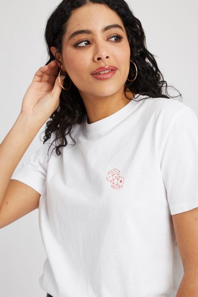 T-shirt St Valentin imprim&eacute; devant/dos