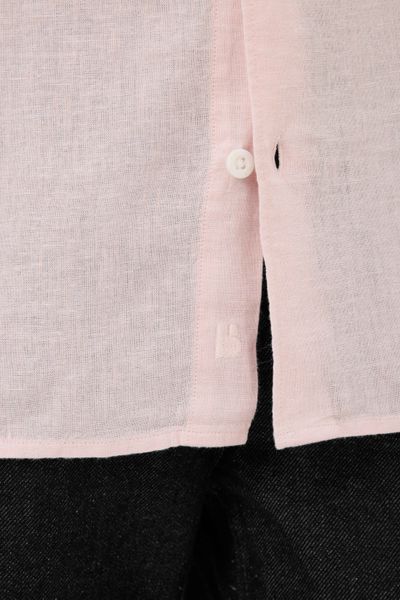 Chemise manches longues viscose lin