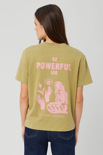 T-shirt imprimé devant/dos