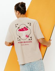T-shirt imprim&eacute; devant dos