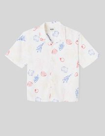 Chemise manches courtes imprimée