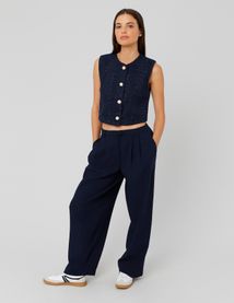 Pantalon balloon à pinces