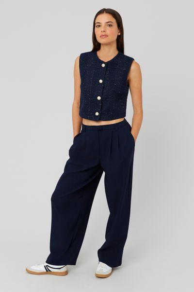 Pantalon balloon à pinces