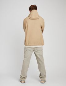 Blouson à capuche zippée
