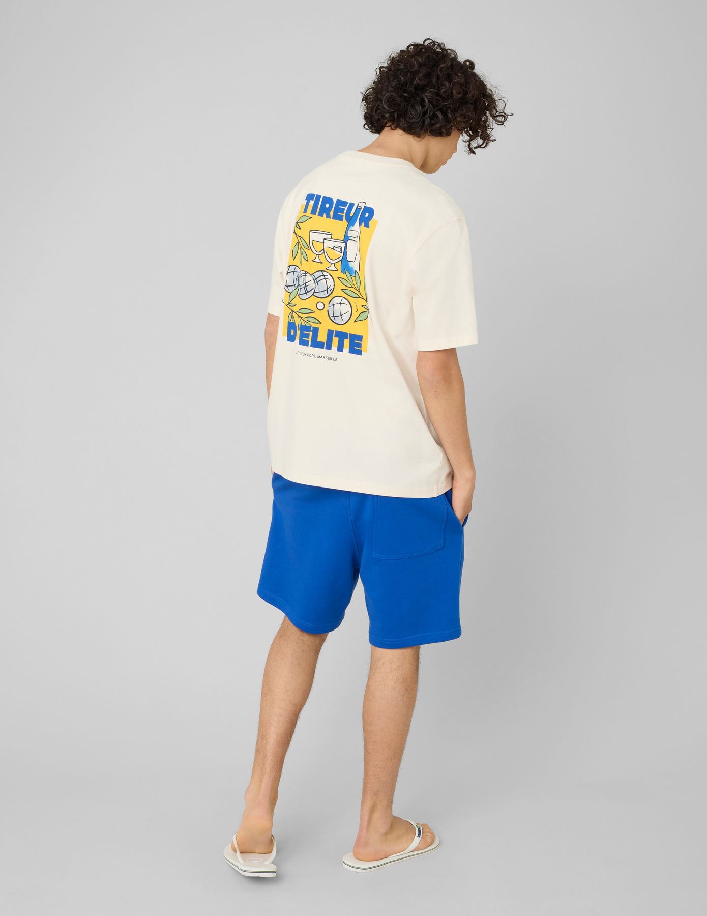 T-shirt imprim&eacute; devant/dos