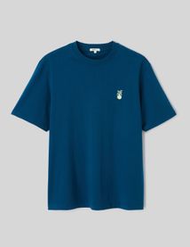 T-shirt broderie poitrine