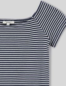 T-shirt col bardot