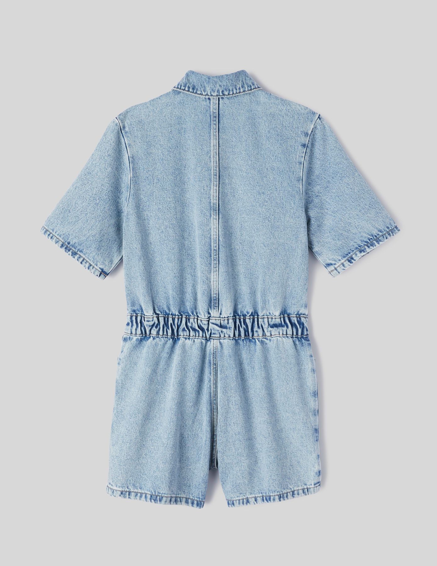 Combi short en jean