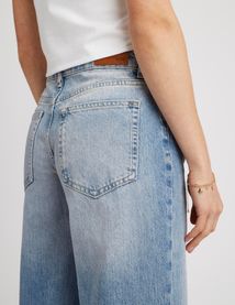 Jean wide leg taille basse