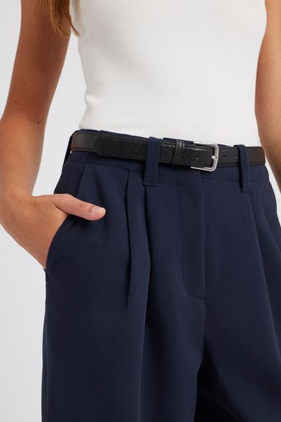 Pantalon tailleur &agrave; pinces