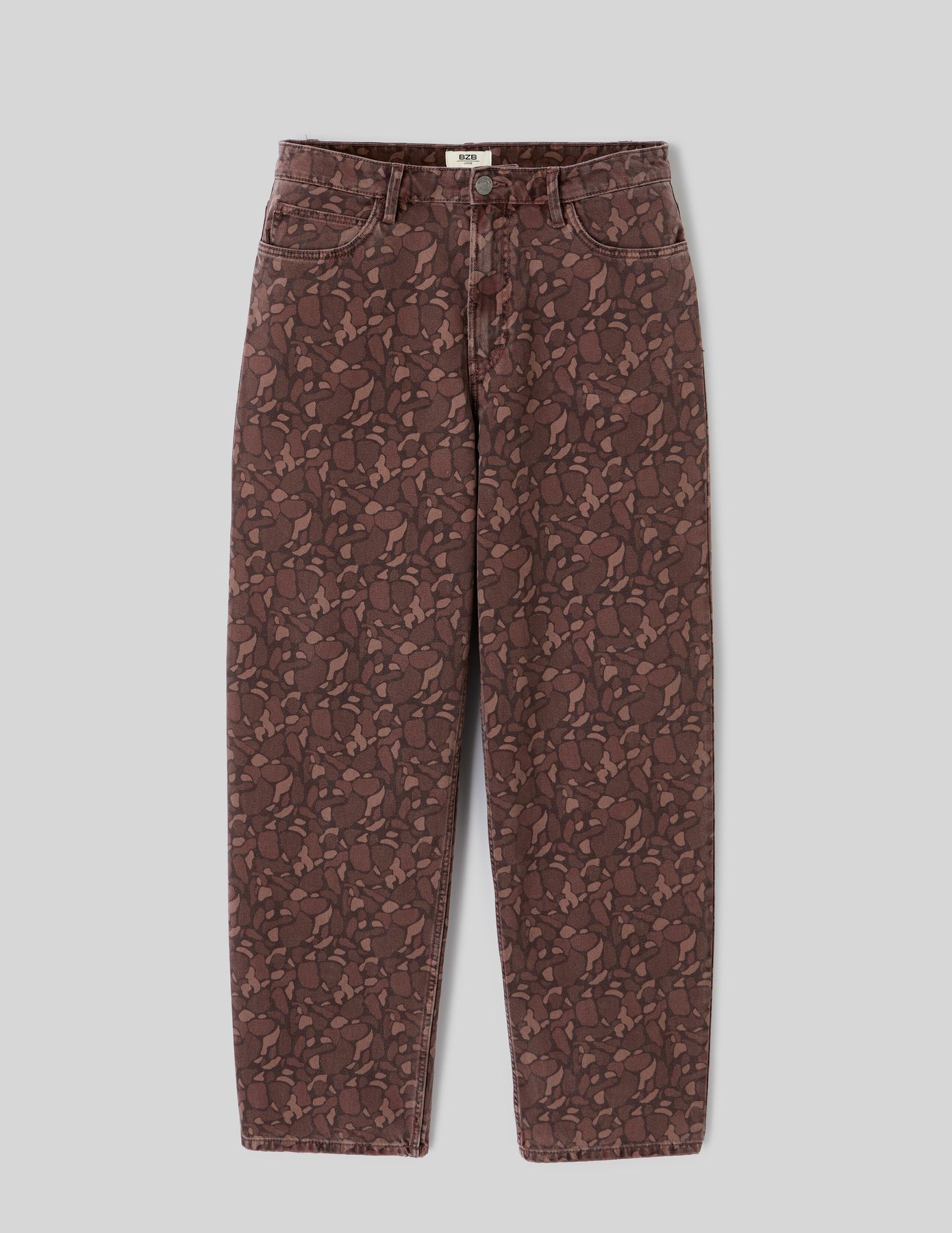 Pantalon loose imprimé