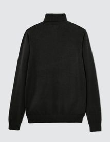 Pull col roulé