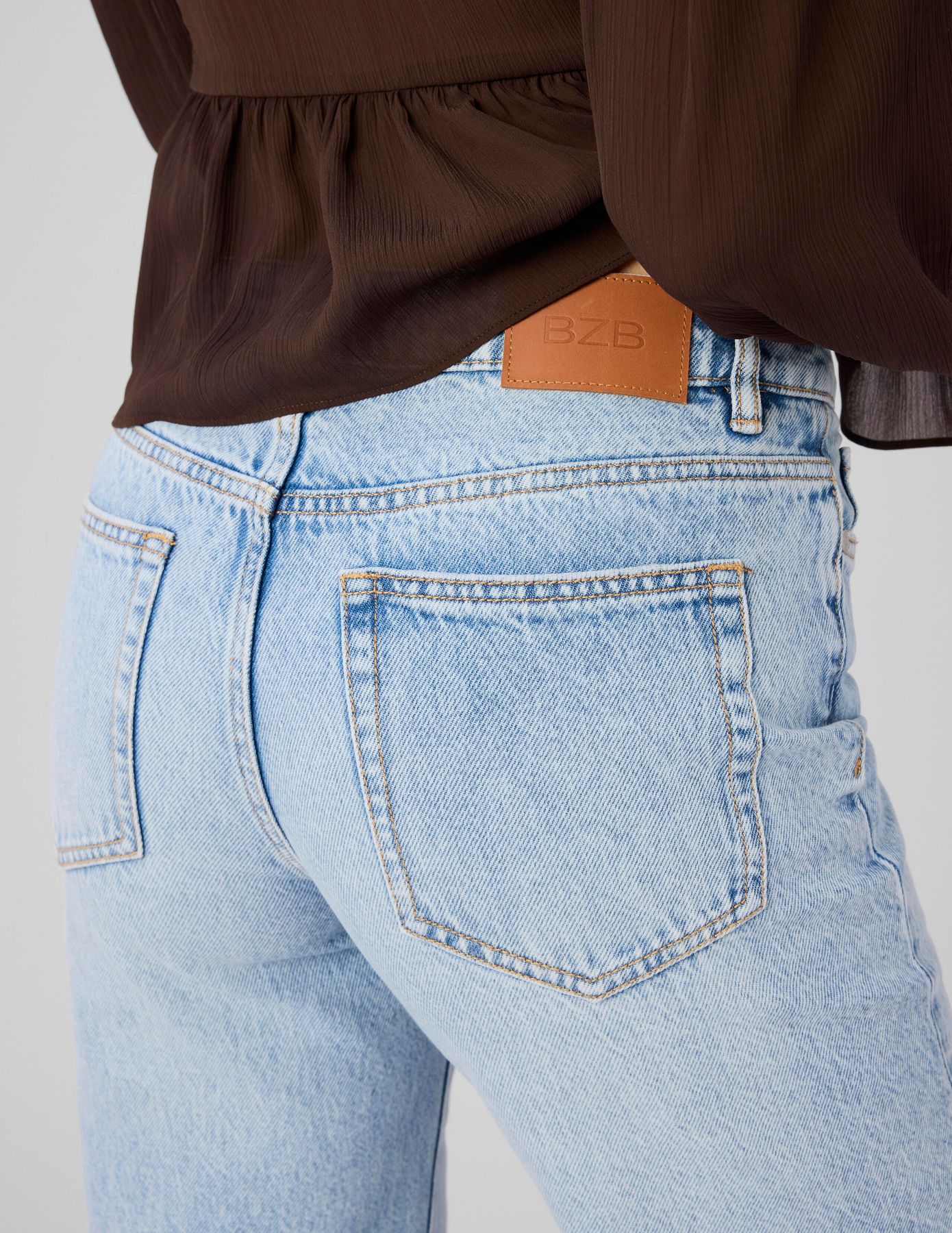 Jean straight taille standard