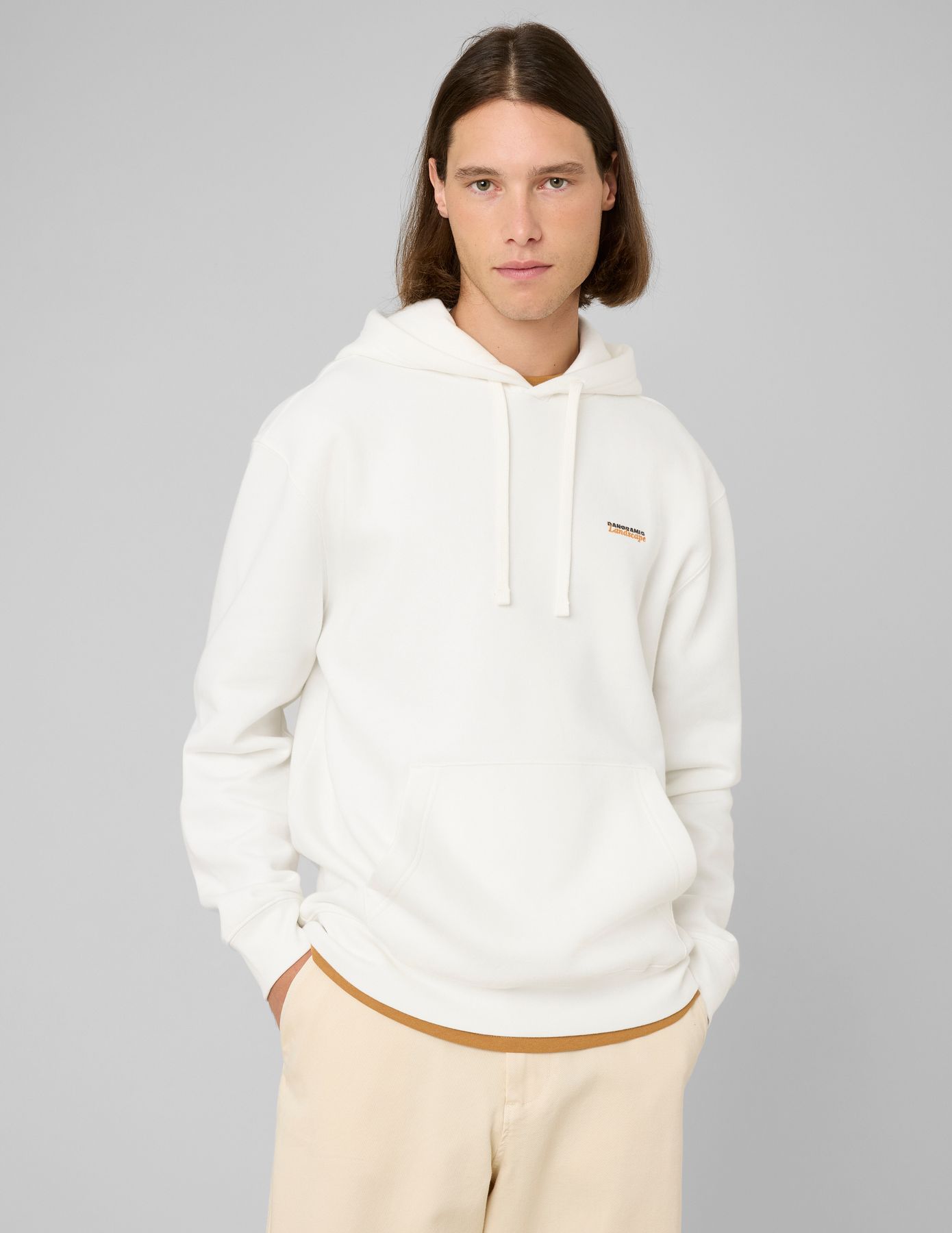 Sweat &agrave; capuche imprim&eacute; devant / dos