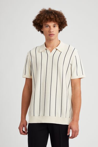 Polo à rayures