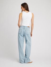 Jean wide leg taille standard
