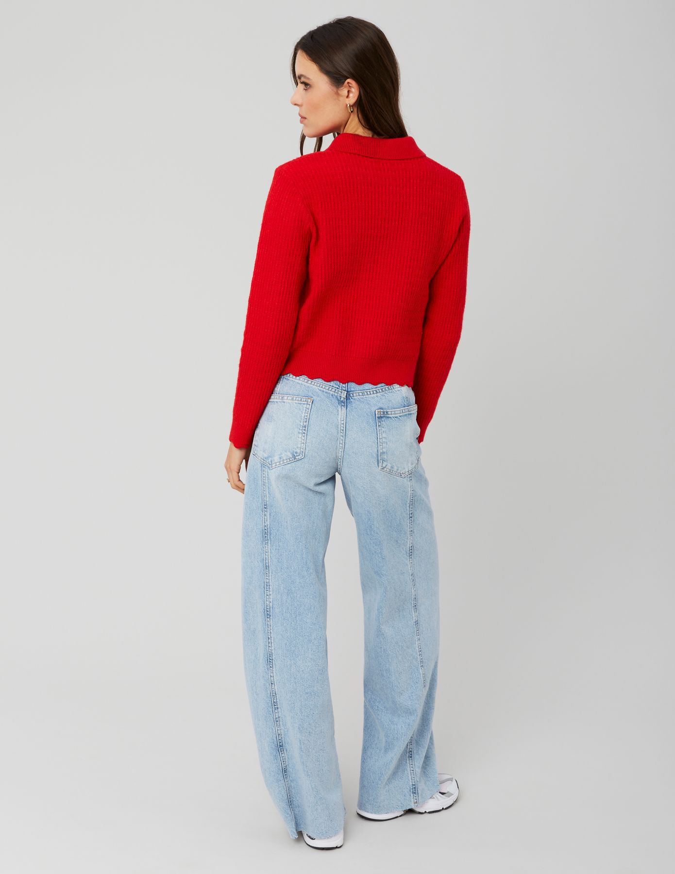 Gilet col polo boutonn&eacute;