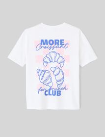 T-shirt imprimé devant/dos