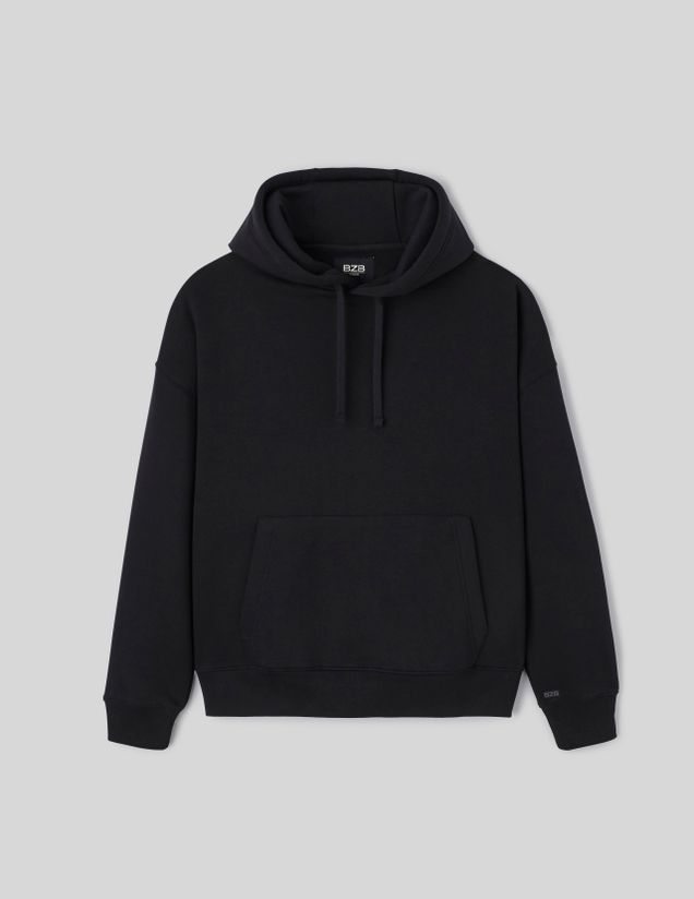 Sweat à capuche boxy