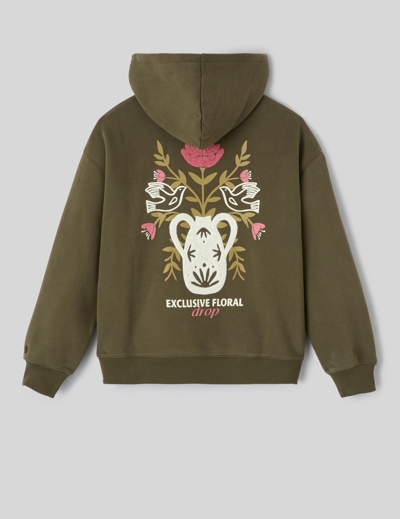 Sweat &agrave; capuche imprim&eacute;