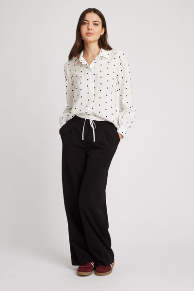 Chemise à pois