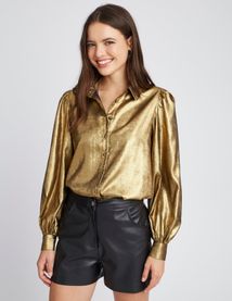 Chemise dorée