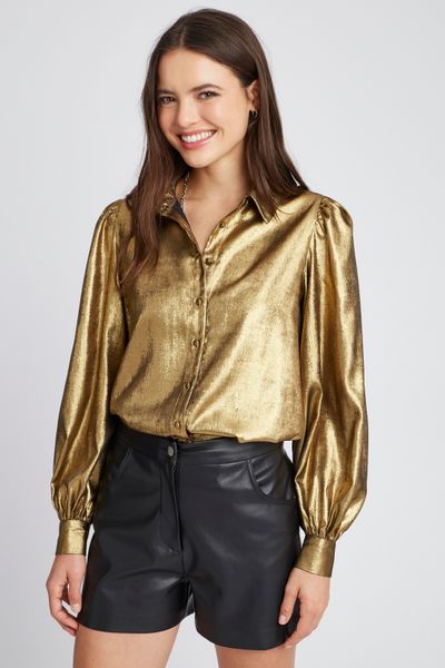 Chemise dorée