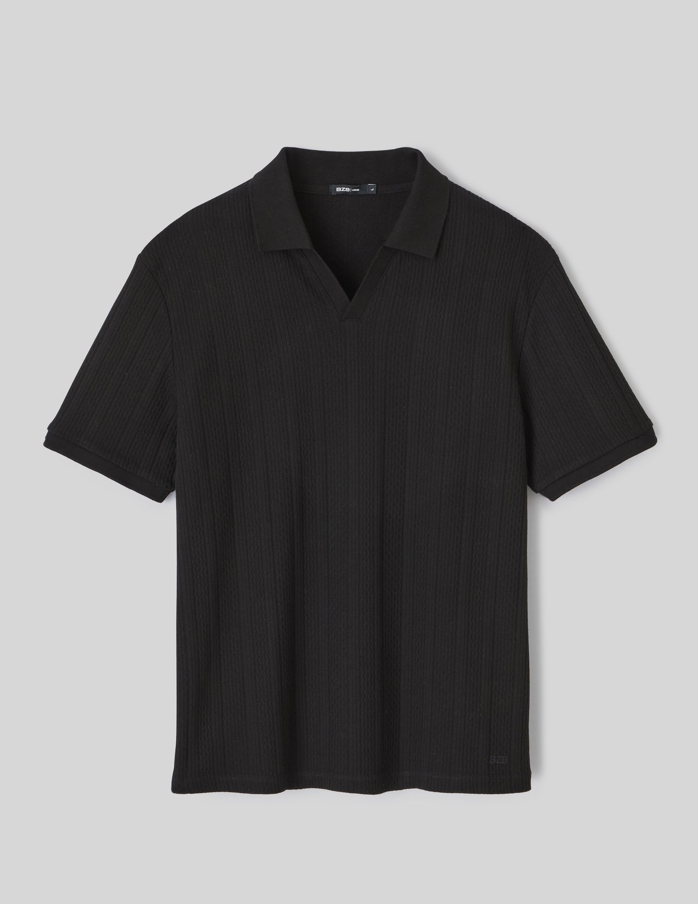 Polo maille fantaisie