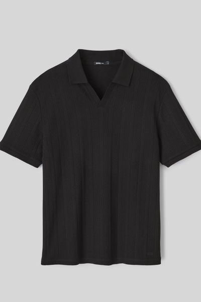 Polo maille fantaisie