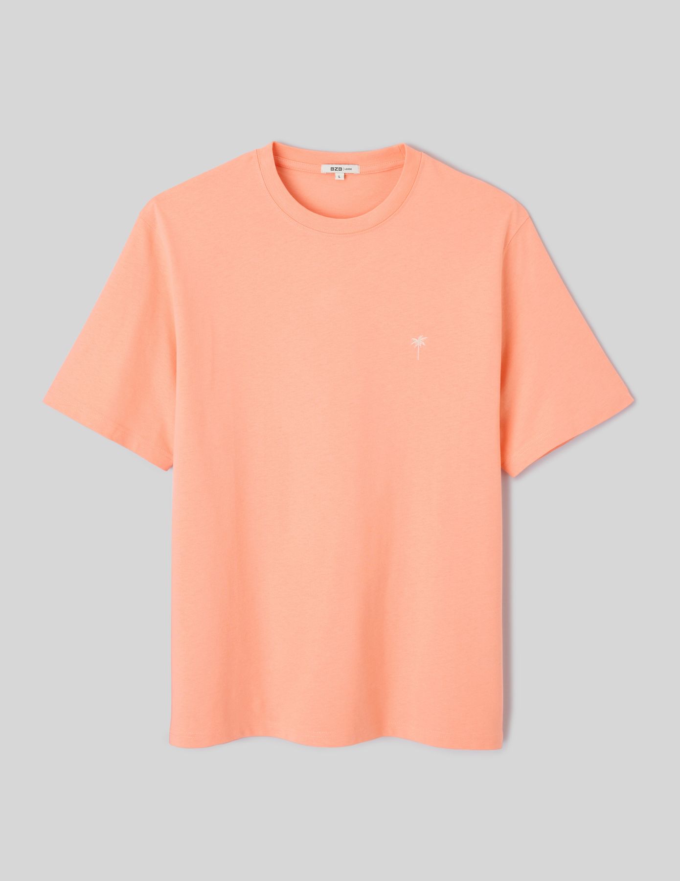 T-shirt broderie poitrine