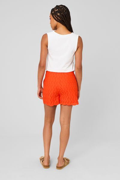 Short broderie anglaise