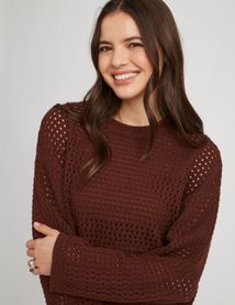Pull en crochet