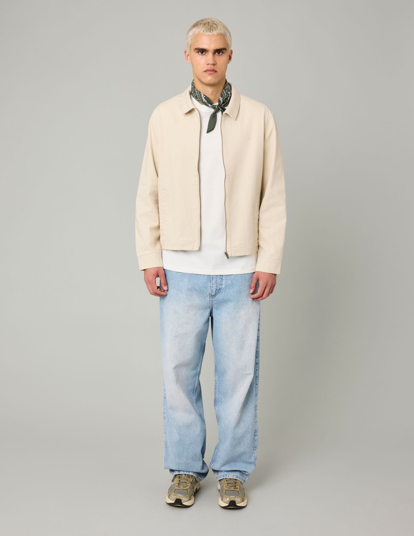 Veste zippée uni