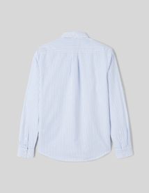 Chemise rayée ajustée