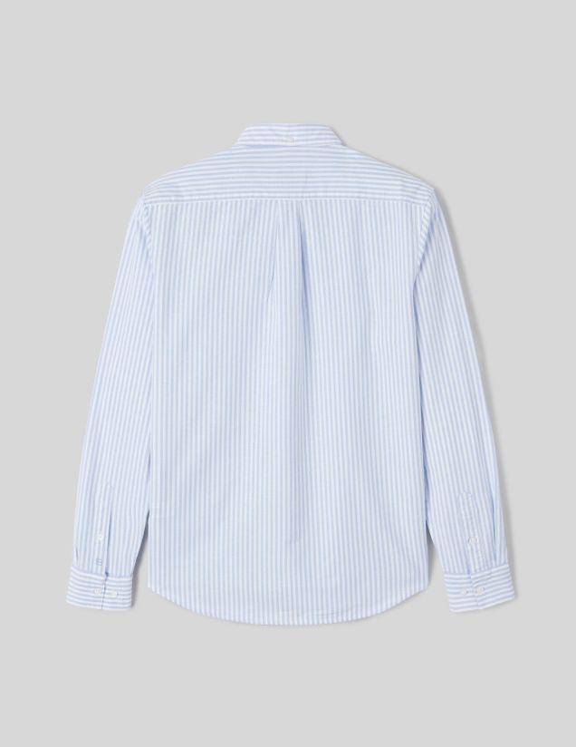Chemise rayée ajustée