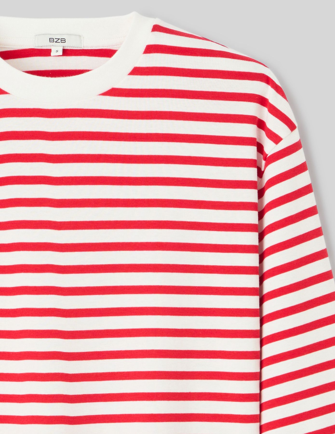 T-shirt manches longues ray&eacute;