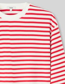 T-shirt manches longues ray&eacute;