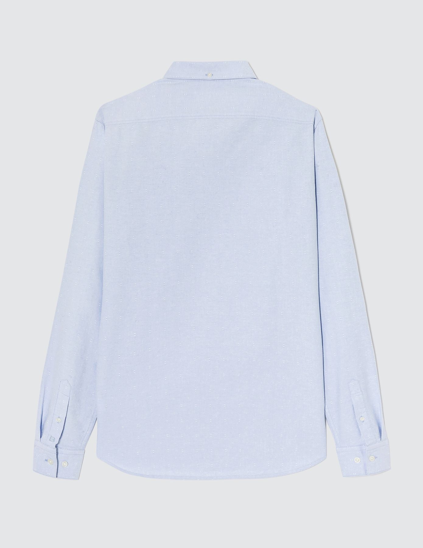 Chemise micro motif ajust&eacute;e