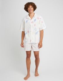 Short de bain rayé
