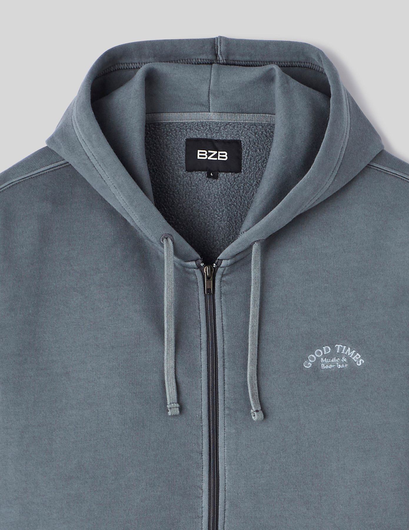 Sweat zipp&eacute; &agrave; capuche