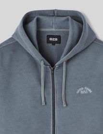 Sweat zipp&eacute; &agrave; capuche