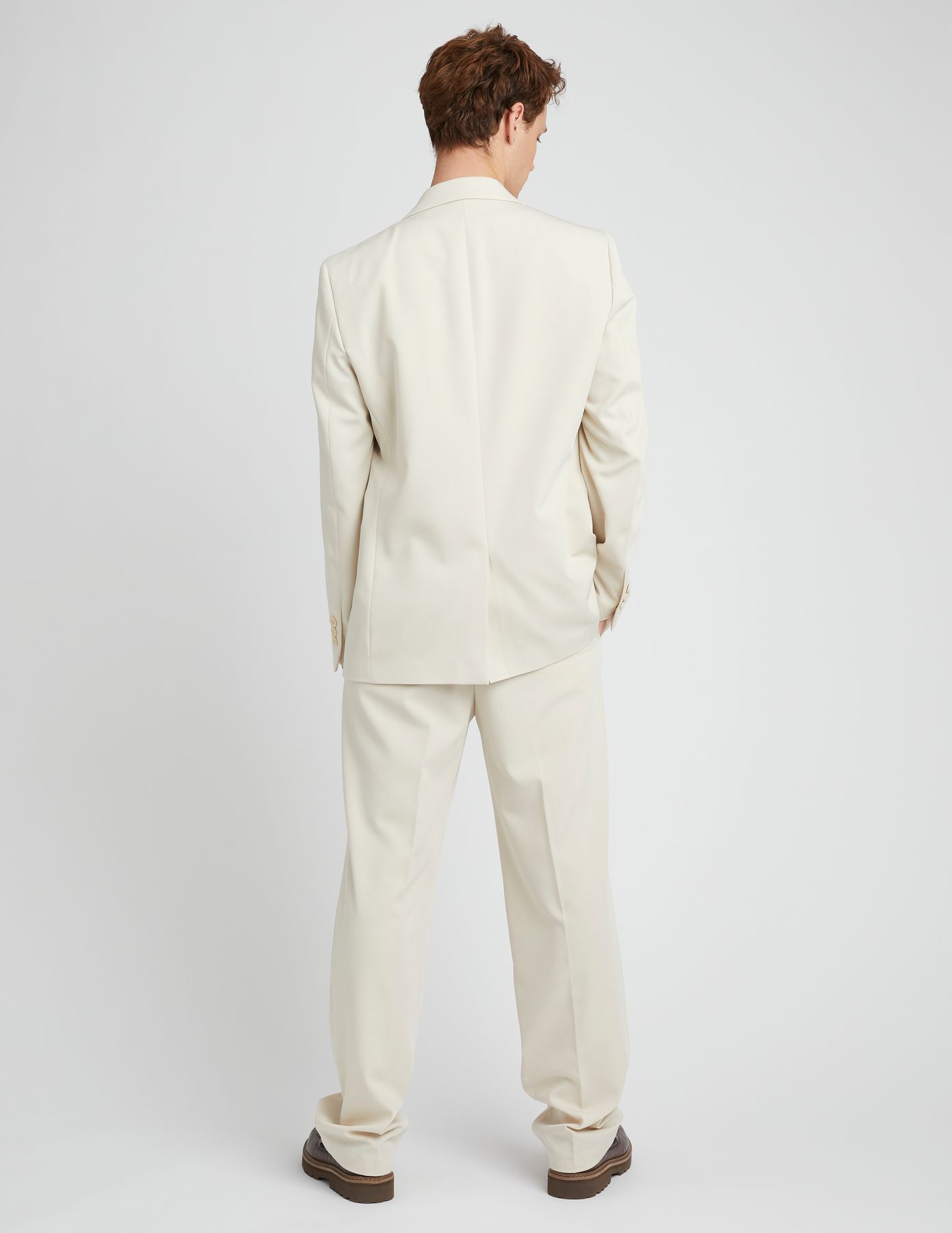 Veste de costume coupe droite
