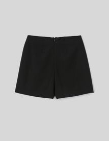 Jupe short en polyester recycl&eacute;