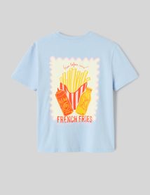 T-shirt imprim&eacute; devant/dos