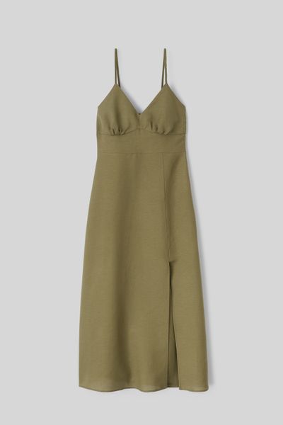 Robe longue unie