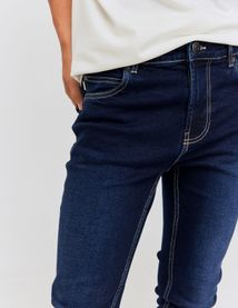 Jean slim basique stone foncé