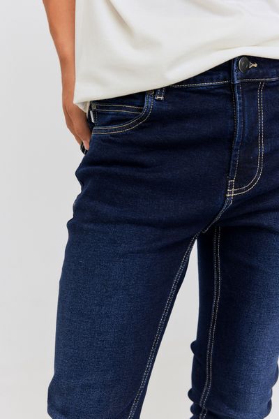 Jean slim basique stone foncé