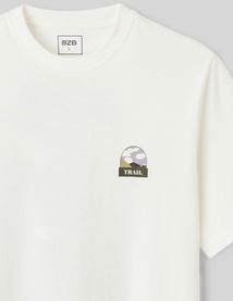 T-shirt imprimé devant/dos