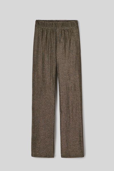 Pantalon fluide &agrave; paillettes